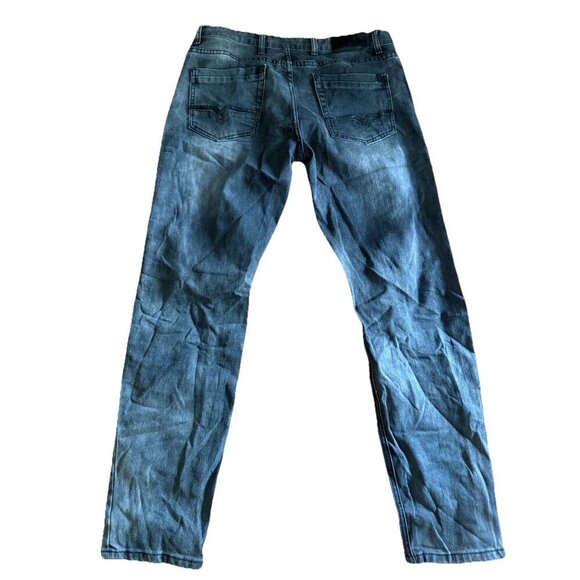 10-69 Versace Abbiglamento Sporting SRL Milano Italia Distressed Jeans 34 x 32 - Picture 2 of 12